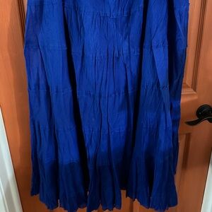 Elegant Blue Women's Skirt